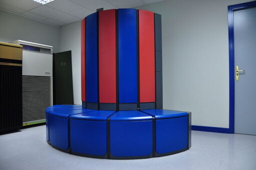 Cray x mp 1982 at computer museum of america