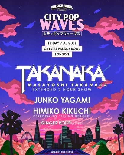 Masayoshi takanaka himiko kikuchi junko yagami london londres concert venue bowl 2026 city pop waves