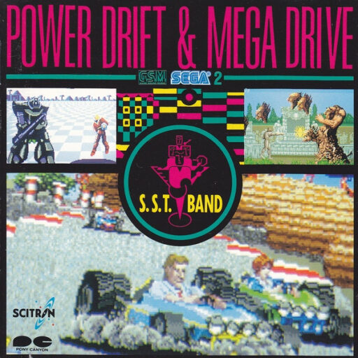 Sega Sst Band Powerdrif And Mega Drive