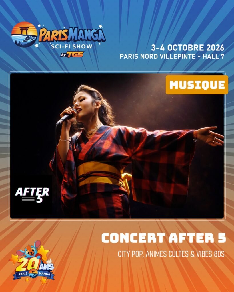 After5 Paris Manga jpop citypop